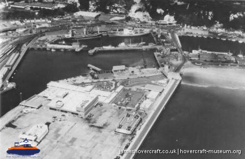 Dover hoverport -  (credit: The <a href='http://www.hovercraft-museum.org/' target='_blank'>Hovercraft Museum Trust</a>).
